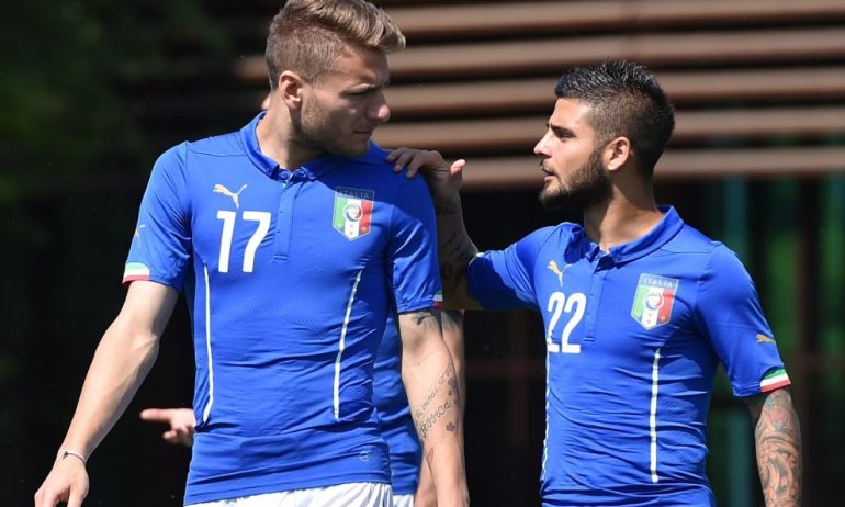 Insigne positivo per una visita a casa di Immobile