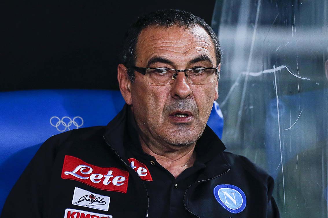Sarri: ‘Il Napoli in campionato ha un atteggiamento diverso’