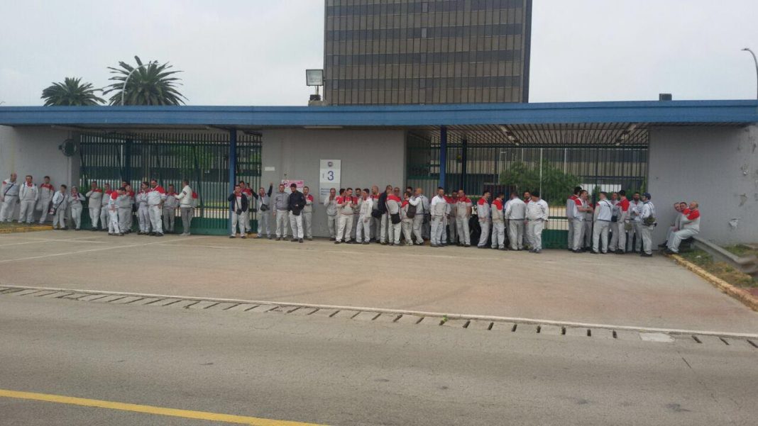 sciopero Fca Pomigliano