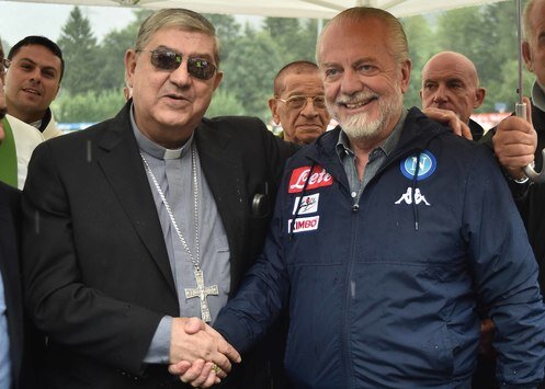 Napoli e il Cardinale Sepe: “San Gennaro con San Koulibaly”