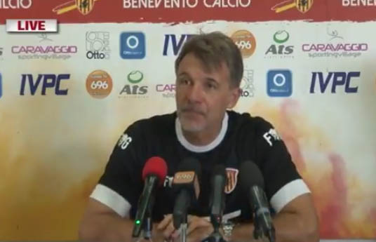 Baroni, Benevento: ‘Intensità e attenzione per battere il Torino’