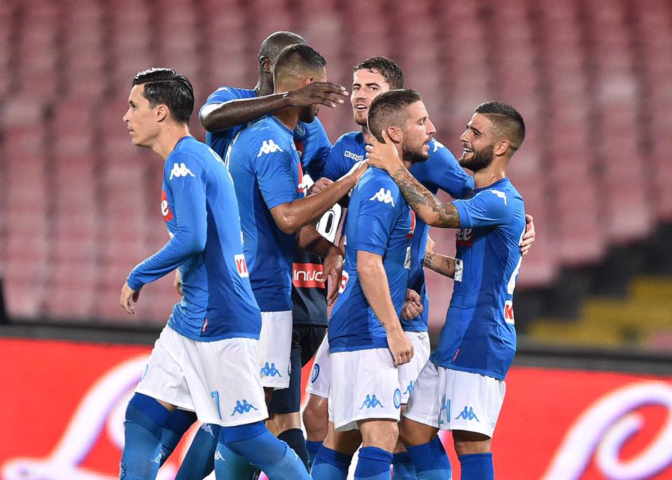 Il Napoli al sedicesimo posto del ranking Uefa