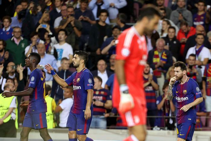 Messi trascina il Barcellona, la juve ne prende tre al Campo Nou