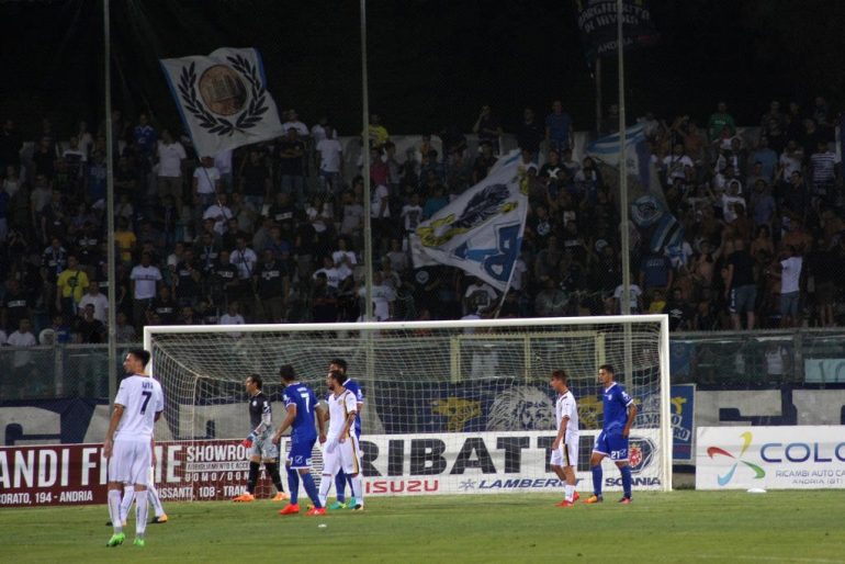 Casertana: pari ad Andria colto in extremis
