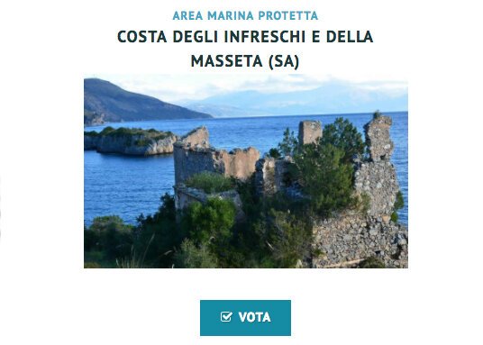 Concorso dell’area marina protetta più bella d’Italia: Camerota chiede aiuto