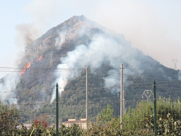 Individuato e denunciato il piromane della provincia di Salerno