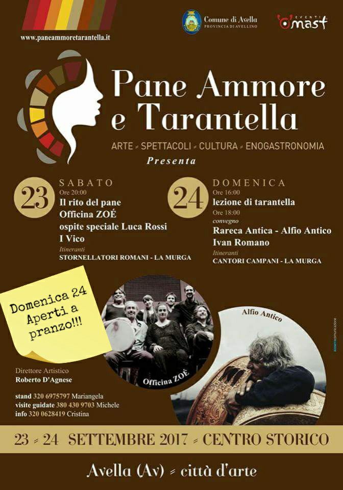 Pane Ammore e Tarantella, il festival di musica popolare del Sud Italia