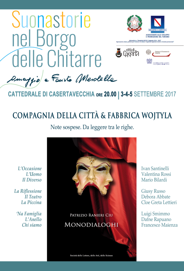 Settembre al Borgo e Scavalcamontagne, stasera doppia prova per la Compagnia della Città & Fabbrica Wojtyla