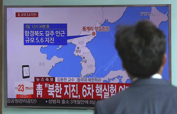 Sisma di magnitudo 6.3 in Corea del Nord dopo un test nucleare