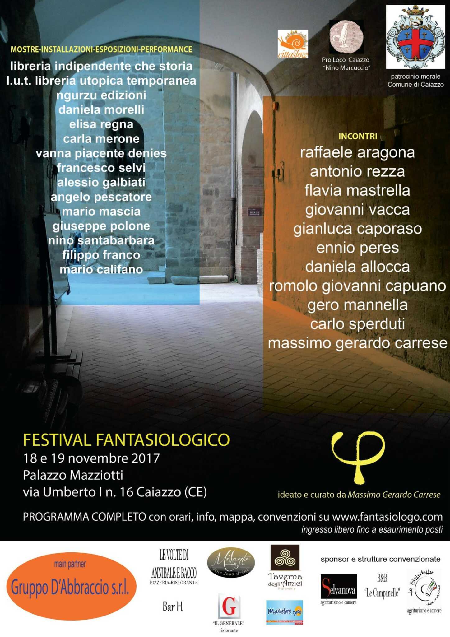 Caiazzo: due giorni per discutere di fantasia e immaginazione con il Festival fantasiologico