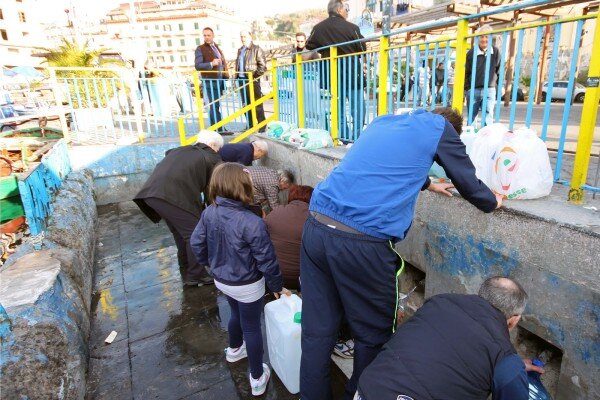 Castellammare, fango mescolato all’Acqua della Madonna. Il commissario prefettizio ordina la chiusura della Fonte