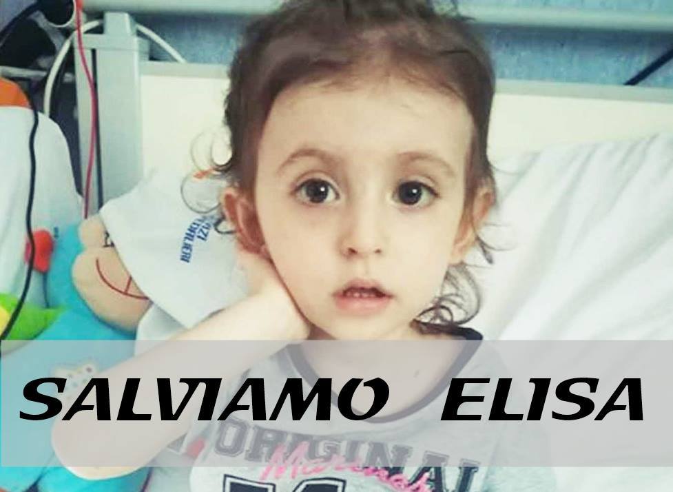 #SalviamoElisa: nuovo appello per la piccola affetta da Leucemia, tra 50 giorni rischia di morire. Serve un donatore