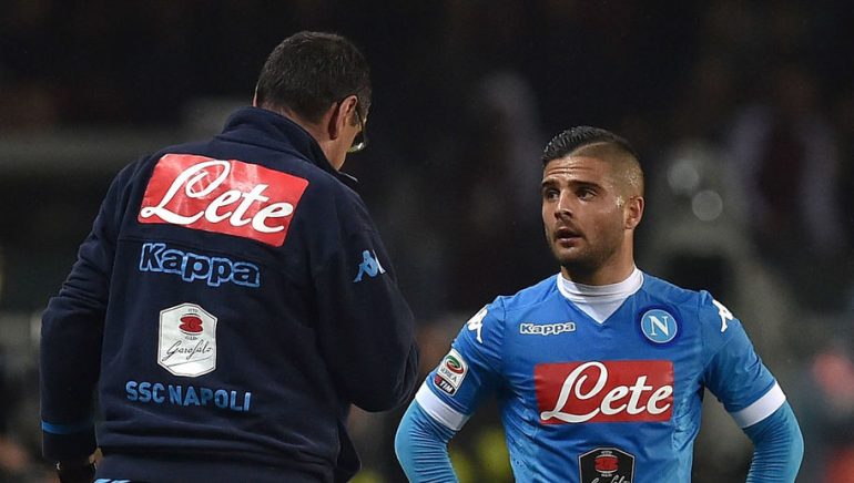 Insigne litiga con i tifosi e non festeggia con la squadra sotto la curva