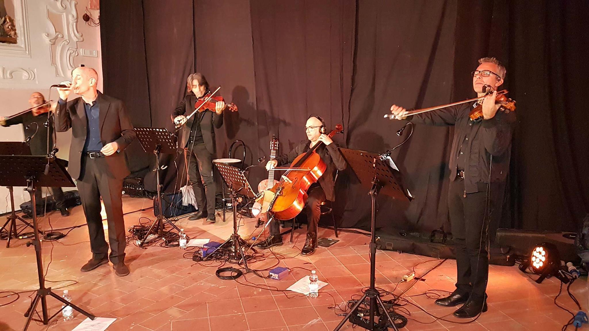 Sold out per Peppe Servillo & Solis String Quartet a Rofrano per Mutarte Festival