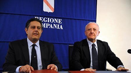 Il presidente della Regione Liguria, Giovanni Toti, al Premio Penisola Sorrentina