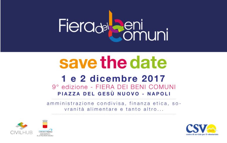Napoli: torna la Fiera dei Beni Comuni. Piazza del Gesù, 1 e 2 dicembre