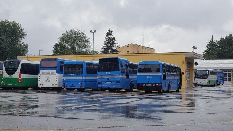 Aggressione sui bus, si fermano gli autisti della Sita