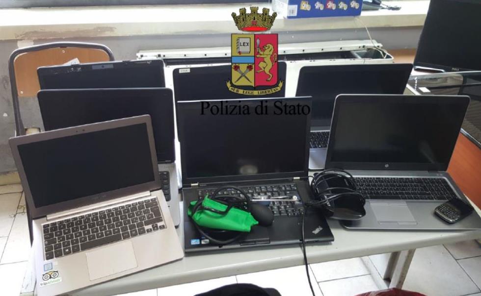 Ritrovato a Napoli il materiale rubato stanotte in una ditta aerospaziale di Avellino: due arresti