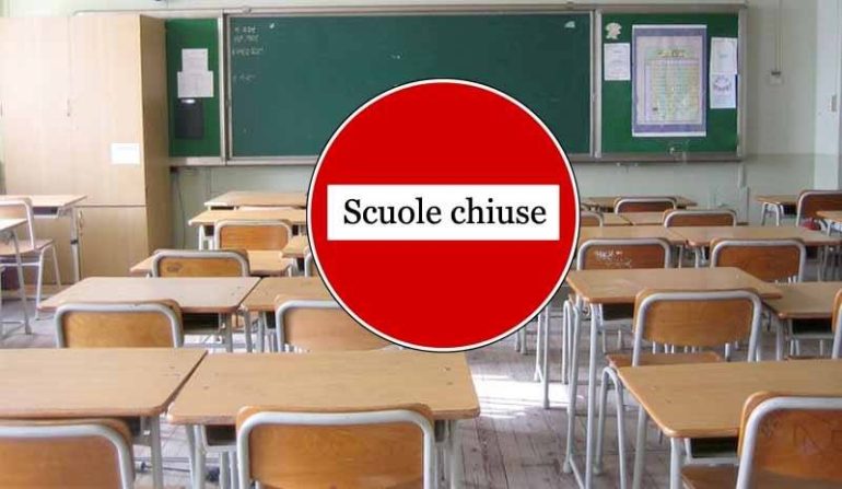 Sarno, allerta meteo domani scuole chiuse