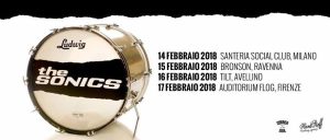 the sonics: la storica garage rock-band statunitense live in italia nel 2018