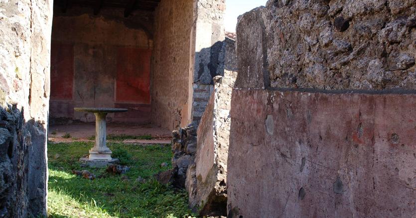 Pompei, crollo in una Domus chiusa al pubblico