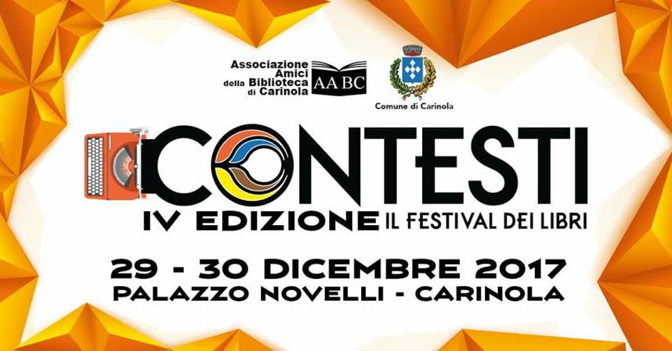 Contesti: il Festival dei libri torna a Carinola con tanti appuntamenti a Palazzo Novelli
