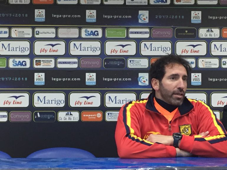 Fabio Caserta, Juve Stabia: ”Ora è importante continuare così”