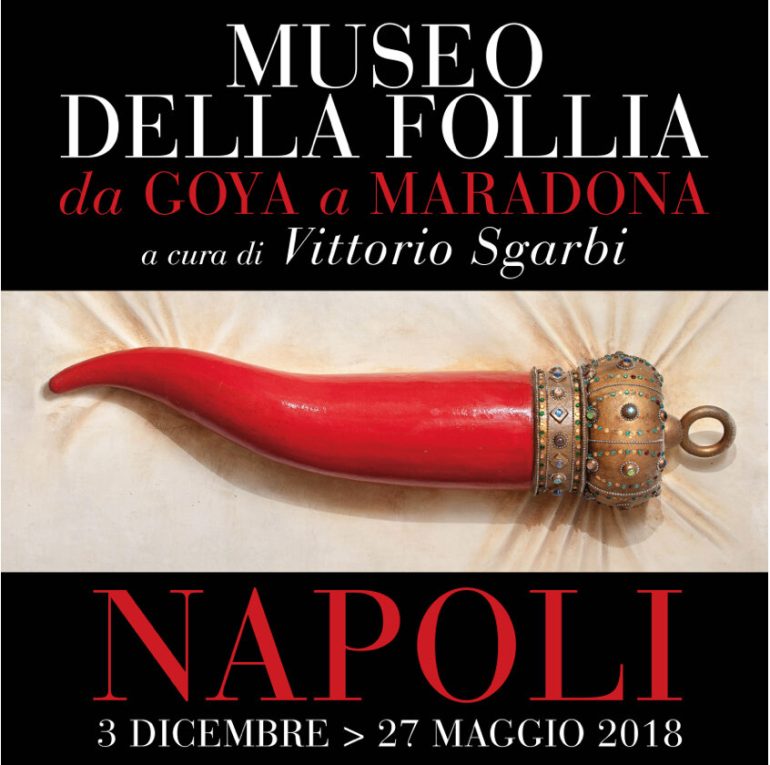 Maradona folle genio con Goya nel  “Museo della Follia” curato da Sgarbi a Napoli