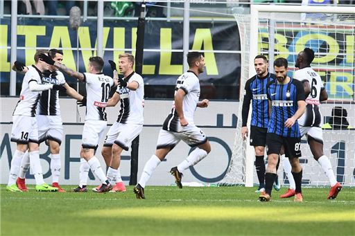 L’Udinese sbanca San Siro: Inter sconfitto 1-3