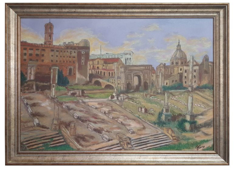 Cosmin Brendea e il suo amore per la città capitolina alla Biennale d’Arte contemporanea di Roma