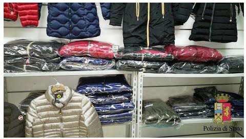 san giuseppe vesuviano abbigliamento contraffatti