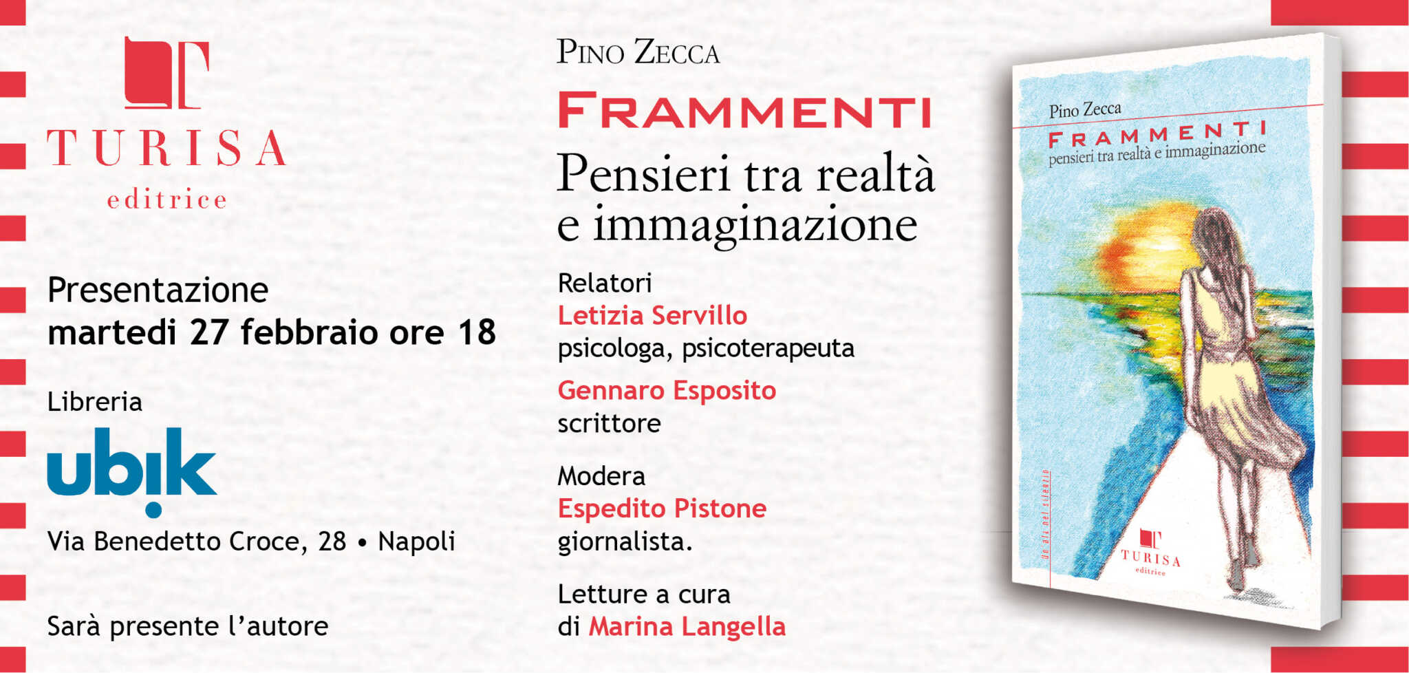 Alla Ubik di Napoli, ‘Frammenti, tra realtà e immaginazione’ di Pino Zecca