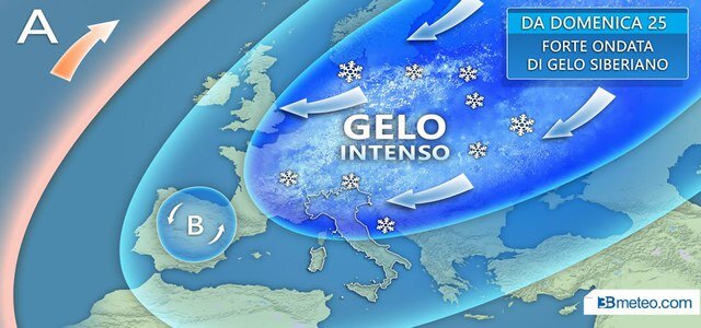 L’Italia si prepara al gelo di Burian: al Nord si arriverà a -15