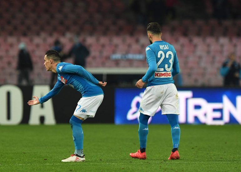 Callejon: ‘Oggi un partitone, lavoriamo solo per lo scudetto’