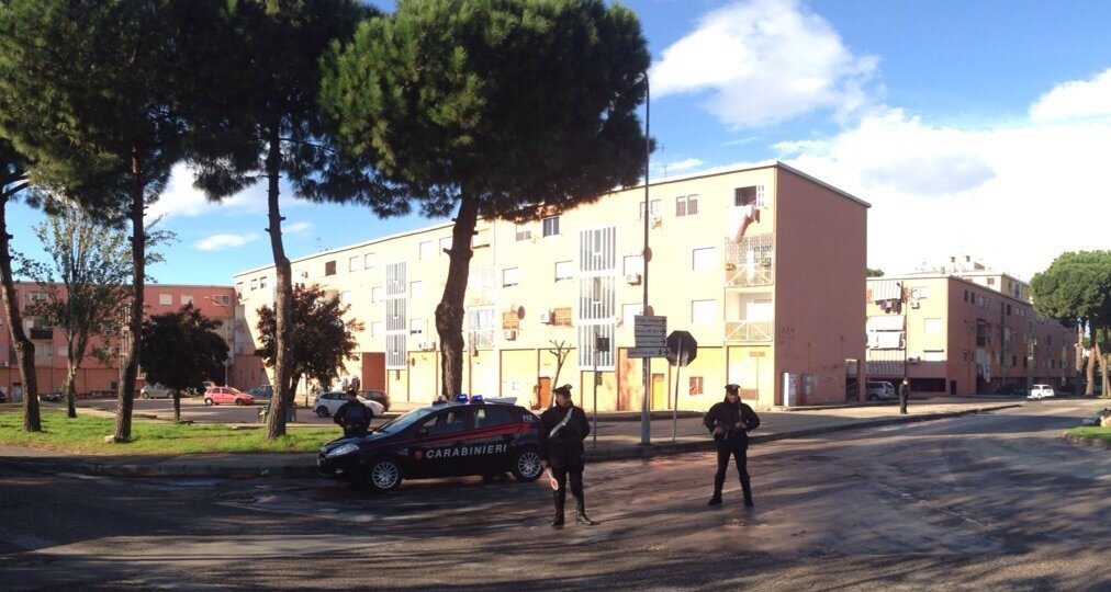 Controlli dei carabinieri al piano Napoli di Boscoreale