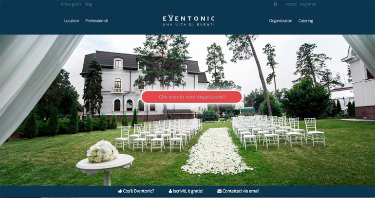 Eventonic.it: ecco il futuro del modo degli eventi