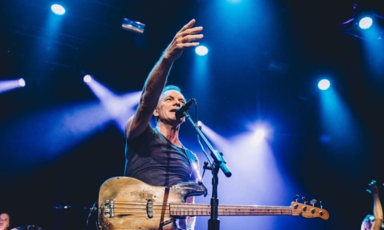 Sting in Italia per 5 date. Il 30 luglio all’Area Flegrea di Napoli