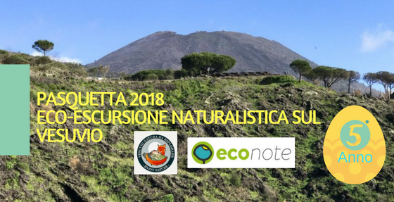 Pasquetta 2018 eco-escursione naturalistica sul Vesuvio