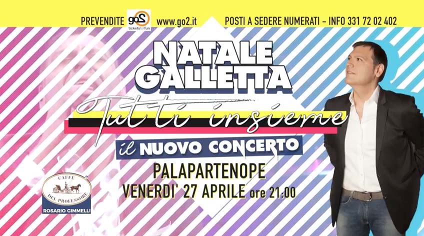 Foto Di Natale Galletta.Napoli Si Prepara Ad Ospitare Il Concerto Live Di Natale Galletta