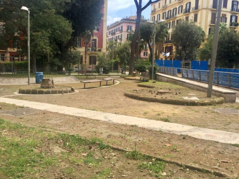 Napoli, parco Mascagna, ancora ritardi nella riapertura. Sabato prossimo sitin di protesta
