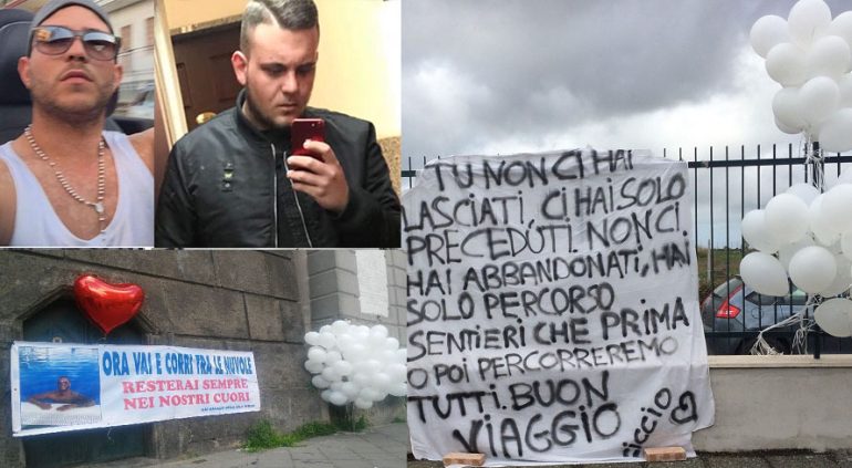 Lacrime e commozione ai funerali dei due giovani di Giugliano morti in autostrada