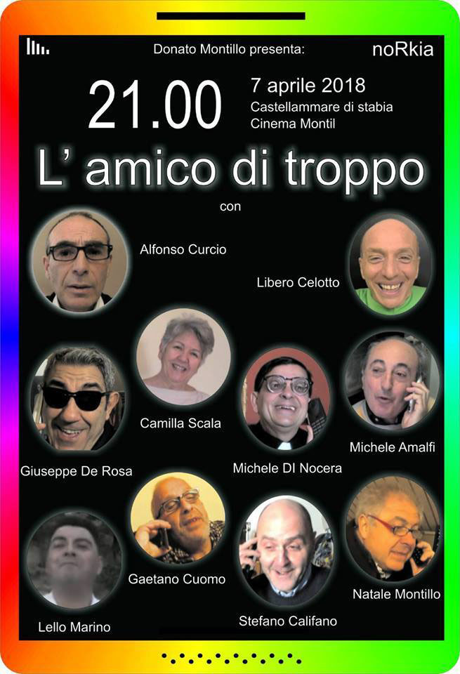 Castellammare, “L’amico di troppo” al Montil un mediometraggio girato con lo smartphone