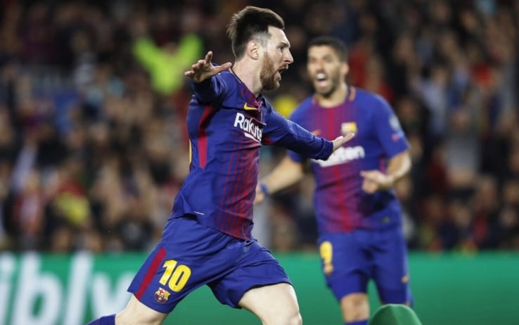 Messi si infortuna in allenamento: salta test con Napoli