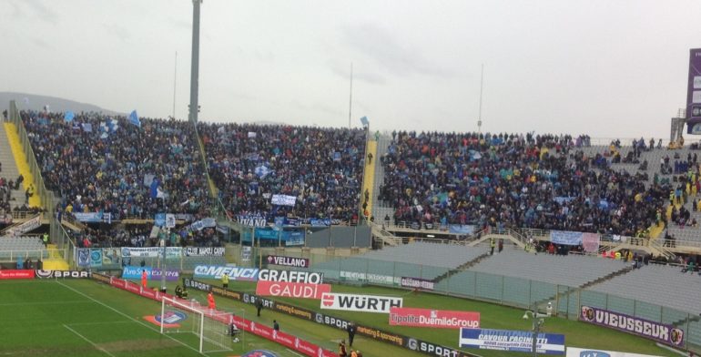 Napoli, già venduti tutti i 2400 biglietti per Firenze. Si aspetta una ‘marea azzurra’ al Franchi