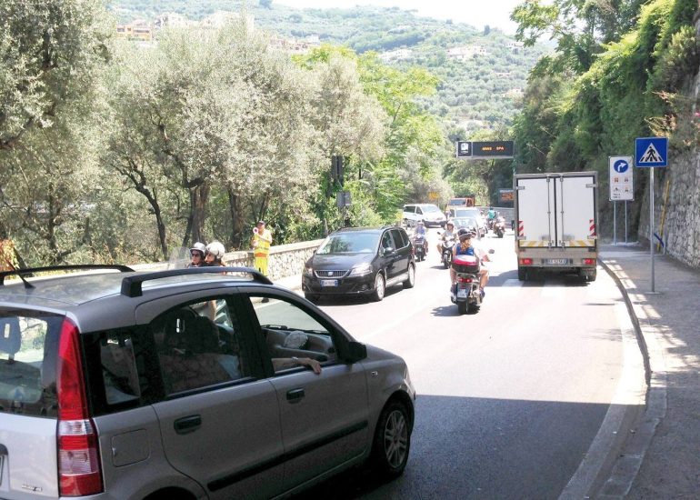 Vico Equense, lavori a Seiano: chiusa di notte la statale sorrentina