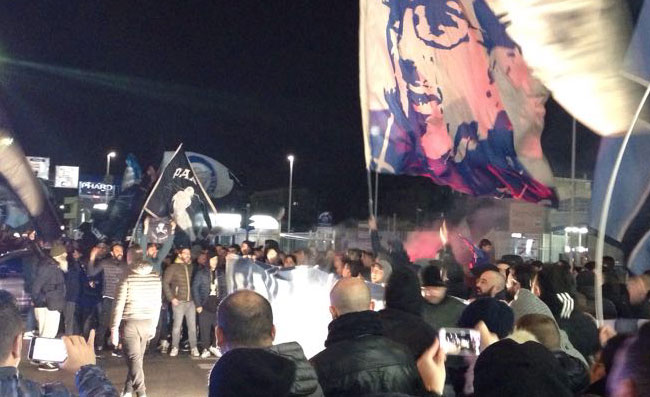 Napoli, la lunga notte di festa da Capodichino a Castel Volturno