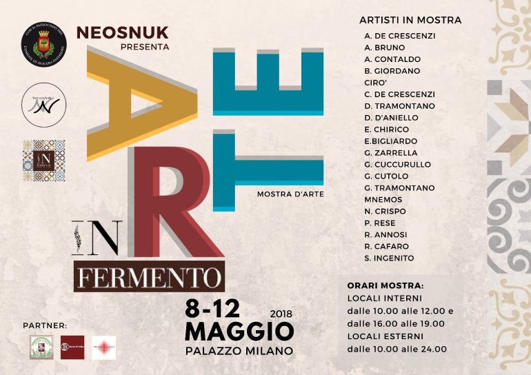 Arte in Fermento, una collettiva d’arte a Nocera Inferiore. Protagonisti gli artisti dell’Agro sarnese nocerino