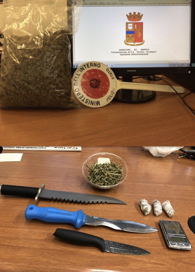 Portici, catturati dalla polizia i pusher della Circum