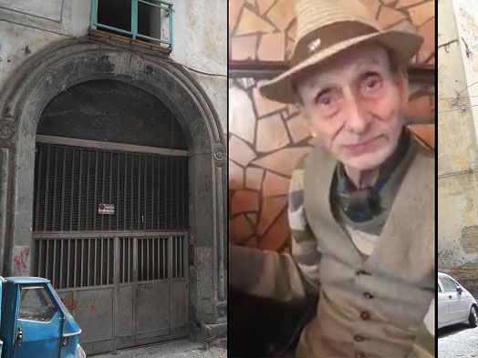 Napoli, don Vincenzo Esposito, un pezzo di storia del rione Sanità parla di Totò e canta Malafemma. IL VIDEO