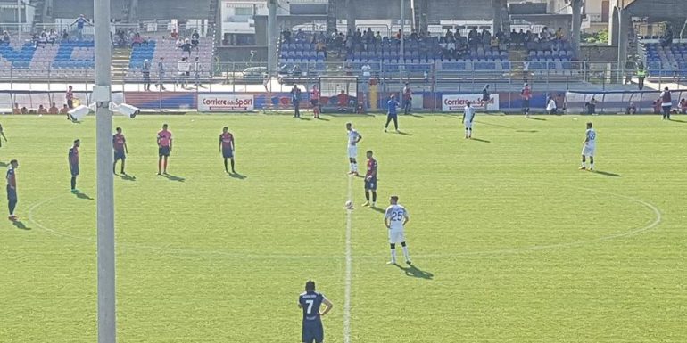 Fondi-Paganese 2-2: azzurrostellati verso la salvezza
